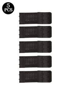 5pcs Double-Row Two-Button Bra Extender Hooks, Lingerie Back Extension Accessories