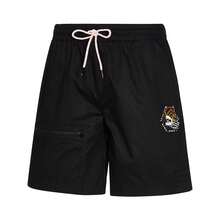 Puma Men's Cotton Casual Lightweight Running Shorts, 53694001 - Black - View 1