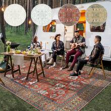 Bohemian Machine Washable Carpets Suitable For Living Room, Slip-Resistant Bedroom Rugs, Hallway Carpets, Vintage Patterned Rugs For Kitchen, Dining Room, Office - Bohemia - View 3
