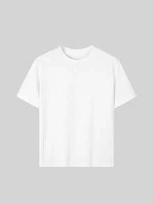 休闲椰树印花圆领短袖T恤，适合女孩和幼儿夏季穿着 - 色彩缤纷的沙滩图案，为每个孩子带来快乐！女童服装，女童图案T恤，夏季上衣，青少年服装 - 白色 - 查看 6