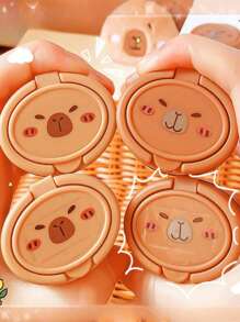 1pc/3pcs/5pcs Capybara Shaped Manual Pencil Sharpener, Cute Capybara Design Pencil Sharpener In Random Colors, Manual Pencil Sharpener With Cartoon Cap, Suitable For School And Office, Suitable For Pencils And Makeup Pencils, Compact Pencil Sharpener, Portable Desktop Decorative Pencil Sharpener, Student Learning Supplies, Favorite Gift For Kids, Children, Boys, Girls, School Supplies, Back To School