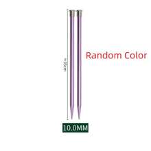 2/22Pcs/Pack Multicolor Knitting Needles Sweater Needles For Knitting Sweater Weaving Tools DIY Knit Accessories Random Color