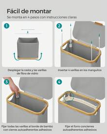 Laundry Baskets - 深灰色 - 查看 6