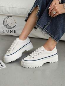 Women's Practical Multifunctional Canvas Shoes - White - View 2