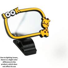1pc Car Seat Mirror, Car Rear View Mirror For Kids, Baby Observation Mirror For Car, Adjustable Child Observation Mirror,Monitor Your Child Using Car Baby Mirror, Small Size Back Seat Rear-View Mirror For Rear Facing Infant With 360 Degree Rotatable, For Baby Viewing, Perfect For Backseat - Multicolor - View 15