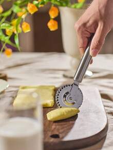 Cirelle 不銹鋼餡餅凸線及邊緣壓縮滾輪 - 不銹鋼餡餅壓花封邊滾輪 - 查看 6