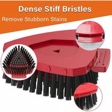 2-Pack Upgraded Rotating Mop Scrub Mop Brush Compatible With O Cedar 2 RinseClean, Kitchen, Deck, Bathroom, And Shower Floor Scrubber - 小號(1包) - 查看 8