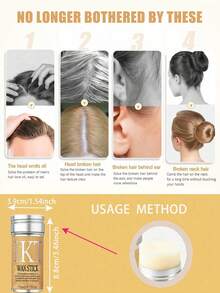 ikt 2.7盎司顺滑造型发蜡棒，不油腻，抚平毛躁秀发 - 彩色 - 查看 5