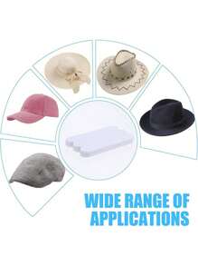 Hat Sweat Sticker, Hat Cap Absorbent Sweat Pad, Sweat Liner Shirt Collar Pads, Hat Reducing Sweat Tape, Hat Liner Cap Protection, Collar Protector, 5pcs Sweat-Absorbing Hat Stickers - Anti-Sweat, Anti-Dirty, Breathable, Disposable Pads For Comfortable Hat Wearing - Non-Woven Material For Easy Use
