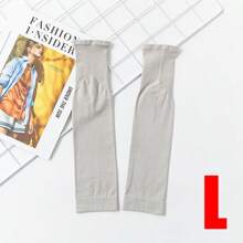 2 Stücke Atmungsaktive UV-Schutz Beinbezüge, Eisseide atmungsaktiv schnelltrocknende Laufsport Leggings mit UV-Schutz