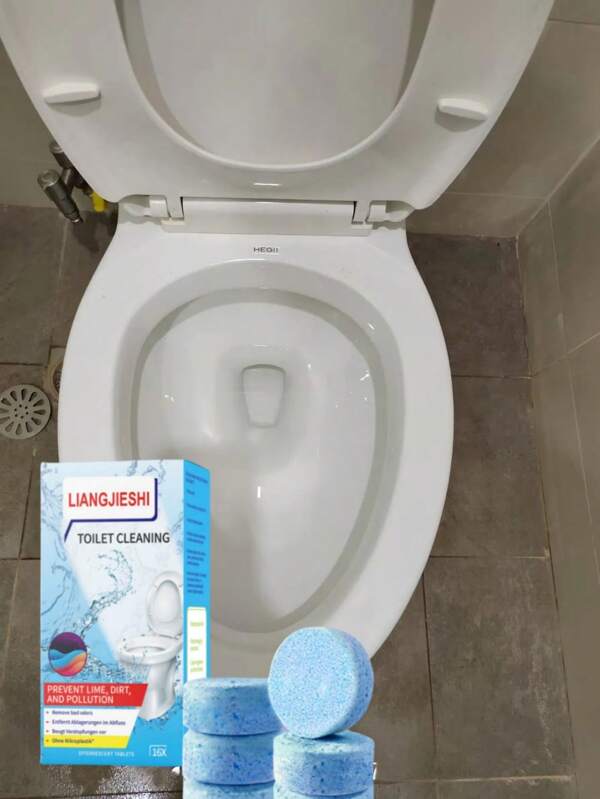 Ein Muss für die Reinigung! Toiletten-Sprudeltabletten, Toilettenreiniger, beseitigen Gerüche, Gelbe Flecken, Schmutz, Urinflecken, Toilettenreinigungstabletten, Sprudeltabletten lösen sich schnell auf und beseitigen gelbe Flecken und Gerüche