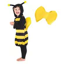 Morph Costumes Adorable Bumble Bee Fancy Dress Costume For Kids - Perfect For Halloween, Dress-Up, Parties, And World Book Day Fun