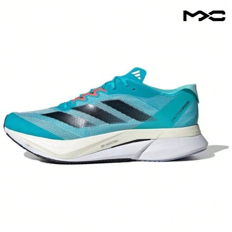 Adizero Boston 12 'Lucid Cyan' Blue Core-Black Flash-Aqua Sneakers Men H03612 - 彩色 - 查看 1