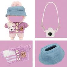 1pc Clothing Outfit (Without Doll) Suitable For 17cm Doll Clothes/Dress Accessories,Labubu Clothes Doll,Doll,Doll Clothes