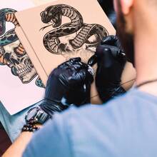 1/5/10/20/30/50pcs Blank Soft Silicone Mats - Tattoo Practice Skin - Apricot - View 10