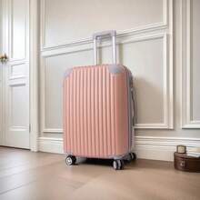Carry-On Suitcase 10 Kg Travel Wheels 360° Models + 2023 NEW Models And Colors Rose Gold Double Wheel - Màu Hoa hồng đỏ - Xem 1