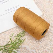 2.5mm X 218yards Flat Polyester Ribbon Yarn For Knitting & Crochet, Polypropylene Tassel Cord For Sun Hats, Bags, Wallets, Shoes, Mats, DIY Crafts, Decoration Projects - Multicolor - View 31