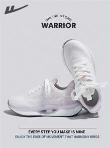 WARRIOR Warrior Fashionable Retro Sports Shoes For WomenSpring And SummerLightweight Comfortable Breathable Running Shoes Modest Style Casual Yet Sleek Sneakers Applicable Throughout The Year Wear-Resisting All-Day Wear Training Sneakers Soft Sole