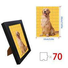 Custom Photo Puzzle Maker, Personalized Picture Jigsaw For Couples/Family, DIY Gift Idea |35 To 1314 Pieces Home Decor Keepsake, Multi-Functional, , Ornamental, Reusable, Exquisite, Stylish, High-Quality, Colorful, Personalized, Unique, Ideal Gifts For Him, Tea Room, Home, Garden, Office, For Anniversaries, For Valentine's Day, For Mother's Day, For Birthdays, For Father's Day, For Graduation, For Weddings, For Housewarming, Graphic Print, Home & Living, Haunt Your Home, Souvenirs, Reusable, Adorable, High-Quality,Office Decor,Elegant Living - Multicolor - View 15