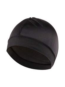 1/2/4 Pcs Men's Silk-Like Wavy Black Hats, Satin Smooth Durags, Unisex Anti-Pollution, Good Compressibility Hair Sleep Cap - Black - View 4