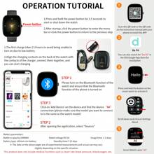 New 1.83" Full Touch Screen HD Smart Watch, Dial/Answer Calls, Step Tracking, Calorie Monitoring, Multiple Sports Modes, Music Control, Remote Camera, Alarm, Message Alerts, Suitable For IOS And Android Smartphones, Perfect Gift For Festivals And Celebrations