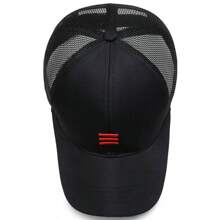 1 Stück/2 Stück Herren Baseball Mesh Kappe mit Stickerei, verstellbar, Outdoor Sonnenschutz Lässig Hut, geeignet für Frühling/Sommer Reisen, Strand, Party