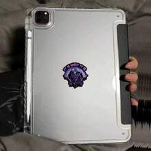 VS098 It Is What It Is Shrugging Reaper Vinyl Sticker / Skeleton With Dripping Rainbow / Funny Pastel Goth Decal / Dark Vibes, School Supplies,Back To School