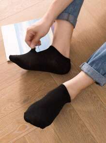 10/20/30/40 Pairs Summer Solid Color Soft Lightweight Low Top Casual Breathable Invisible Low Vamp Socks Slouchy