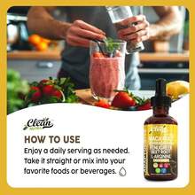 RYZE SUPERFOODS Natural Energy & Hormone Balance Drops | Organic Maca Root, Ashwagandha, Fenugreek, Beet Root + L-Arginine | Adapto Drive Multivitamin For Both Genders - 1 chai - Xem 5