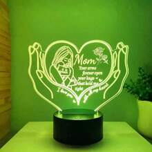 1pc Touchable 7-Color Motorcycle 3D Night Light - Room Decoration Stuff - Color Changing, Novelty Desk Decor With Motorcycle Theme For Bedroom, Birthday/Holiday Party Atmosphere Lamp, USB Powered - Touch 7 Colors - View 7