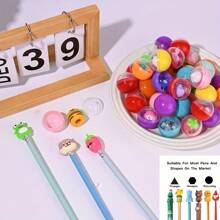 30/60 pezzi Assortito Miniature Figurine In Capsule Trasparenti - Adatto Per Distributori Automatici Di Gomme Da Masticare, Gadget Di Festa E Premi A Sorpresa, Nessuna Batteria Necessaria! Premi Mistero Di Festa, Regali Di Bambole, Natale, Regali Di Pasqua