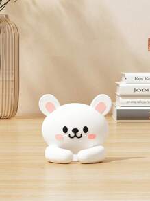 Cute Animal Cable Clips, Cable Organizer For Desktop, Cute Animal Desktop Multi-Function Mouse ,Silicone Cable Clips,Wire Storage Holder, Charger Cord Winder For USB Charging, Car, Tablet Wire Management, Durable And Compact: Tidy Up Your Phone Charging Cables, Earphones, And Various Data Cables,Charging Cable Holder With Protective Cover ,Desk And Bedside Table Management