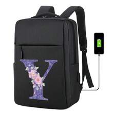 Mochila minimalista para hombres, mochila versátil de gran capacidad para estudiantes, computadoras, viajes, bolsa de negocios unisex lavable
