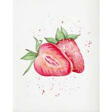 1pc Watermelon Strawberry Orange Fruit Poster Wall Art Canvas Paintings Nordic Prints HD Picture For Kitchen Home Decor Optional Frame