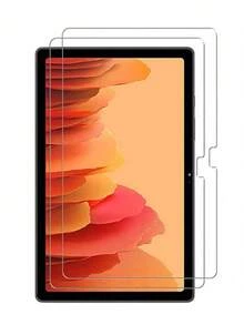 2 件高清、高透明度钢化玻璃屏幕保护膜适用于三星 Galaxy Tab A7、A8、A9、S6 Lite、S7、S8、S9、A9+、FE Plus 8.7 英寸、10.4 英寸、10.5 英寸、11 英寸、12.4 英寸平板电脑