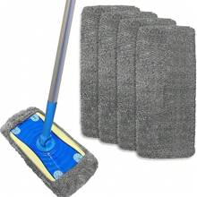 2/4/6/8PCS Reusable Mop Pads Refills Fit For - Washable Microfiber Wet And Dry Mop Pad Compatible With Sweeper Mops, Perfect For Surface And Hardwood Floor Cleaning(Mop Is NOT Included)