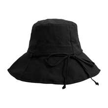 Breathable Cotton Bucket Hat With Adjustable Chin Strap - Fisherman Sun Hat For Outdoor, Summer & Casual Wear (Unisex)