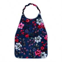 1pc Adult Bib - Elderly Meal Bib With Foldable Pocket Design, Prevent Falling Crumbs And Protect Clothing, Suitable For Dining, Elegant For Men & Women