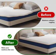 40D High Density Sagging Mattress Support Under Mattress Support Pad To Fix Sinking Beds Foam Insert Pad For Sagging Bed Repair And Boards Hardener Foam Cushion For Firming Pad 60"X24"X2" - Black - View 6