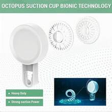 Luxear Repisas Baño, Organizador Ducha con Ventosaíble Soporta 10 kg, Estantes Sin Perforación Soporte Potente, Cesta Almacenaje Montaje en Pared, Uso en Baño/Cocina/Hoteles - 2 Piezas - Ver 6