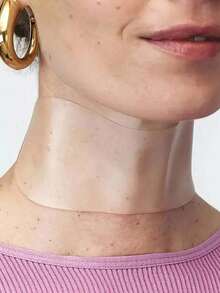 Patchs réutilisables en silicone pour le visage, le cou et la poitrine pour lisser et anti-rides, convenant à une utilisation nocturne sur la poitrine et le cou, réutilisables, rend la peau plus lisse, illumine votre peau, réduit les signes du vieillissement pour les femmes et les filles, soins de la peau, outil de soins de la peau, patch anti-rides - Transparent - Voir 4