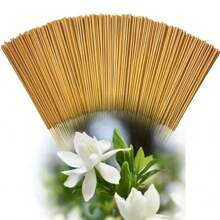 Varitas de incienso de sándalo, 24 piezas/120 piezas/168 piezas/60 piezas, de 8.66 pulgadas de aroma a jazmín, adecuado para aromaterapia, yoga, ambiente relajante, ideal para el hogar, oficina, sala de té y sala de estar, meditación, zen, ayuda para dormir