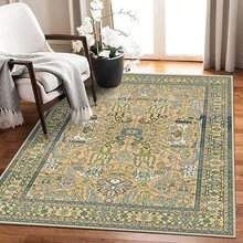 Bohemian Machine Washable Carpets Suitable For Living Room, Slip-Resistant Bedroom Rugs, Hallway Carpets, Vintage Patterned Rugs For Kitchen, Dining Room, Office - Bohemia - View 16