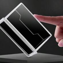 Transparent Acrylic Desktop Business Card Holder, Large Capacity Credit Card Organizer Box Back To School