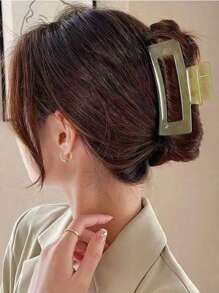 3pcs/Set Women's Vintage Jelly Hair Claw, Simple Hair Clip, Large Size Casual Hair Clips Hair Jaw Clip Hair Clamps Hair Clutch Hair Catcher Clip