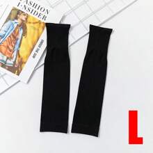 2 Stücke Atmungsaktive UV-Schutz Beinbezüge, Eisseide atmungsaktiv schnelltrocknende Laufsport Leggings mit UV-Schutz