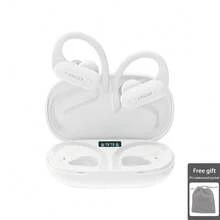 Lenovo 联想旗下品牌 ERAZER QT60 无线耳机，配备智能显示屏、触控功能、ABS/PC 材质、耳挂式设计、内置麦克风，适合跑步健身等运动场景，拥有超长续航，兼容多种设备，是一款蓝牙耳机。 - 均碼 - 查看 15