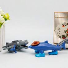 1 unidade () Descompactador de mesa 3D, Tung Sahur Italian Brain - Coleção familiar e vibrante em PVC para uso interno/externo, presente surpresa perfeito para fãs, decoração de festa de aniversário, decoração externa, entretenimento, design, artesanato detalhado