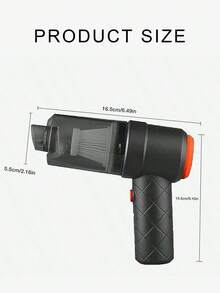 120W大功率无线吸尘器，USB充电家用车载手持吸尘器，吸力强劲，独特吸吹功能 - 彩色 - 查看 7