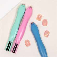 三合一美甲磁力棒，适用于猫咪磁性凝胶指甲油，打造心形效果美甲设计，强力厚磁力棒，大号磁性美甲工具及配件，美甲用品，美甲工具，美甲工具，返校，指甲，按压式指甲美甲工具 - 彩色 - 查看 7